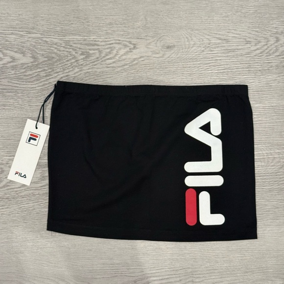 FILA Women's Black tube top - Picture 1 of 2
